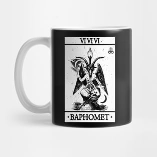 BAPHOMET, BAPHOMET TAROT CARD Mug